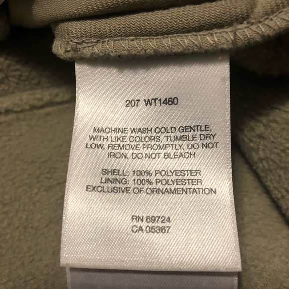 Columbia Gray Fleece Zip Front Vest - Picture 7 of 8